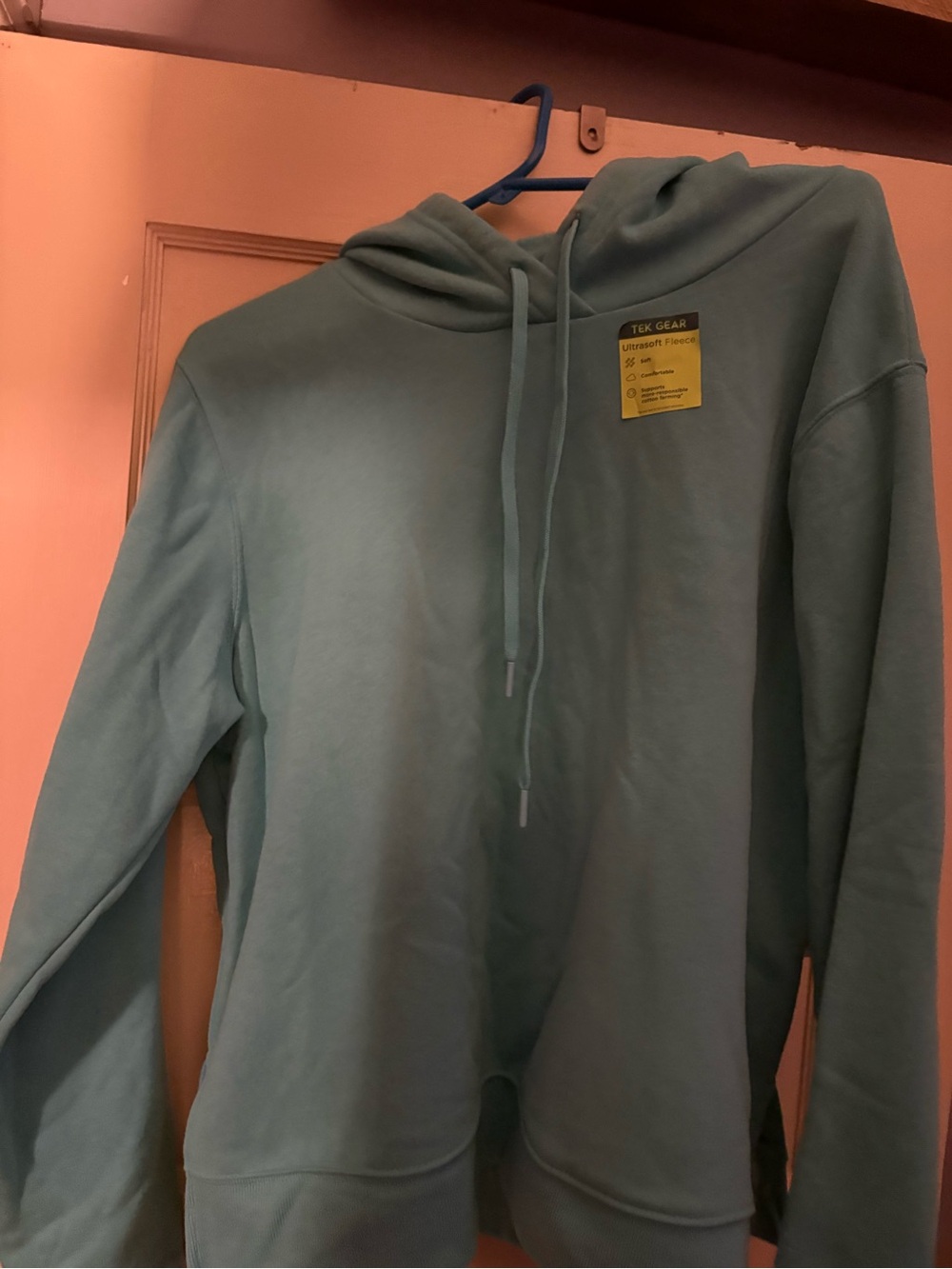 Kohl's Light Teal Crewneck Hoodie